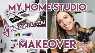 ART STUDIO MAKEOVER + TOUR