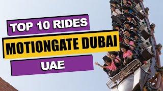 Top 10 BEST Rides at Motiongate Dubai (2023) | Dubai Parks and Resorts, United Arab Emirates