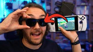 I Tried Playing Retro Games Using XR Glasses...