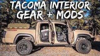 Tacoma Interior MODS and GEAR (Overland, Offroad, Daily Driver)