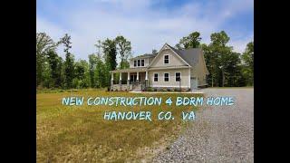 New Construction on 5.5 Acres for Sale in Hanover Co. VA +$869,900+