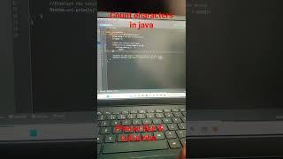 Java basics - count characters #coding #javaclass #java #code #javadevelopment #ideas #trading