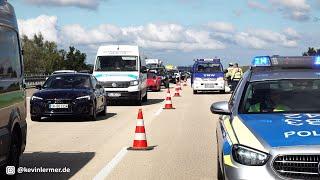 Ferienende: Technische Hilfe auf der Autobahn – Das THW Leonberg beim Autobahndienst | Sony PXW Z90