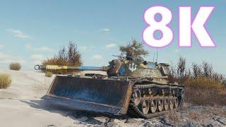 M48 RPz 8K DMG War on Wheels: Epic Tank Chase and Clash! world of tanks complete 4K