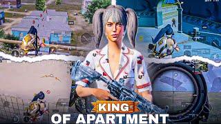 KING OF APARTMENTS  | FASTEST 4 FINGER  CONTROL PLAYER I | 1V4 CLUTCHES | BGMI