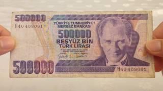 Eski Tarihli 500000 Türk Lirası