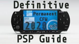 PSP 2020 Definitive Guide | How to install permanent custom firmware 6.61 PRO-C | Infinity 2 | ISO