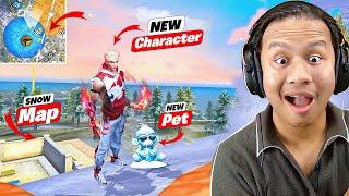 Snow Map in Free Fire  New Character & All OB42 Updates with Review - Tonde Gamer
