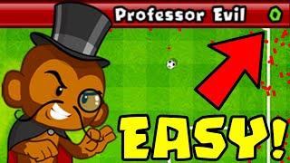 Easily Beat the NEW Professor Evil Challenge... (Bloons TD Battles)