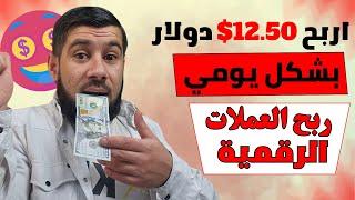 اربح 12.50$ بشكل يومي ⬅️ من تعدين العملات الرقمية - الربح من الانترنت 2024 - الربح من الانترنت فورا