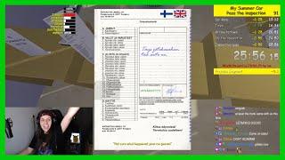 (former wr) MY SUMMER CAR- MY BEST WORLD RECORD RUN  (INSPECTION - 25 mins and 56 secs)