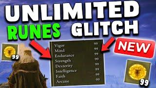 NEW INSANE UNLIMITED RUNES GLITCH! ELDEN RING FAST RUNES GLITCH!