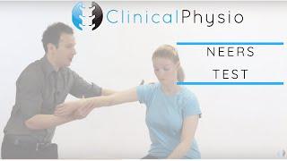 Neer's Test | Clinical Physio