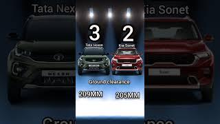 Tata Nexon Vs Kia Sonet Comparison 