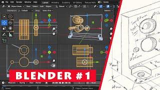 Blender Modeling Introduction: How to create 3D objects