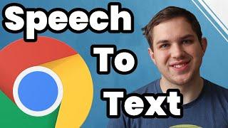 Free Speech To Text Google Chrome Extension!