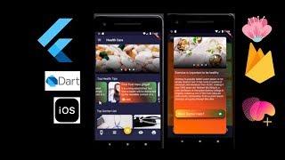 Flutter-HealthCare-App-Demo(Complete app development series)