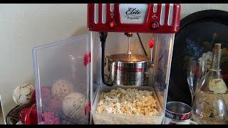 Elite Classic Kettle Tabletop Popcorn Maker Review Tutorial! Several Years' Use Review!