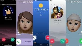 Cool Screen Recording Incoming Call Telegram vs Signal vs TeleGuard vs IMO on Samsung Galaxy A30S