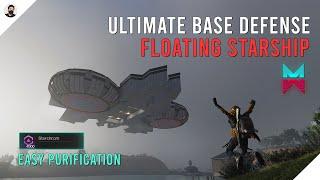 Creating FLOATING STARSHIP BASE in ONCE HUMAN! Easy Purify - Base Defense Tutorial