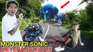 PANIK ARIK SAPUTRA DIC3GAT MONSTER SONIC EXE SAMPE J4TUH DARI MOTOR?? | Mikael TubeHD