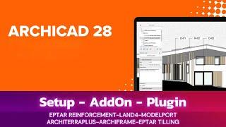 How to install ArchiCAD 28 I Setup and Addon Plugin - Part  1