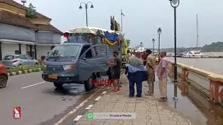 Accident | Near Old Secretariat | Panaji | Live | Prudent Network | 220724