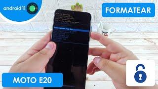 Formatear Motorola Moto e20 | Android 11