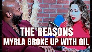 REASONS THAT MYRLA BROKE UP WITH GIL DISCUSSION | MARRIED AT FIRST SIGHT SEASON 13