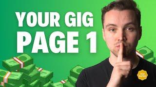 How To Rank Fiverr Gig on First Page: Step-by-Step Guide!