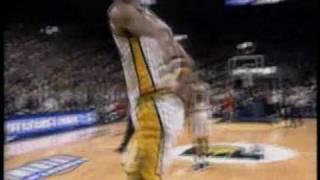 Reggie Miller shoves Michael Jordan to shoot game winning 3 UNBELIEVABLE!