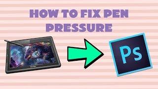 How to Fix Pen Pressure in Photoshop for XP-Pen 16 | Tutorial #1