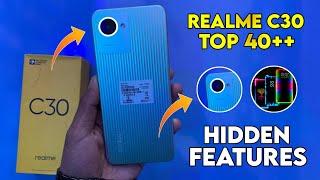 Realme C30 Top 40++ Hidden Features | Realme C30 Tips & Tricks | Realme C30