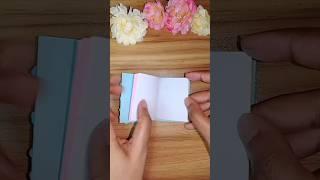 How to make mini notebook || DIY mini notebook.. #shorts #youtubeshorts #diy #notebook