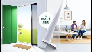 Best Magnetic Mesh Screen Door | Flux Phenom The Original Easy Install Magnetic Screen Door