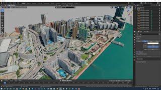 Importing Google Maps 3D models data into Blender
