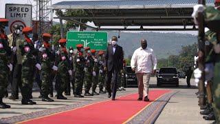 Rwandan president makes rare visit to DRC to meet Tshisekedi | AFP