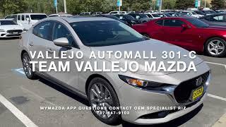 PLATINUM QUARTZ MAZDA3 SEDAN 2024#MAZDA#MAZDA3#SEDAN 40mpg hwy MAZDA 3 sedan @Team VallejoMazda.com