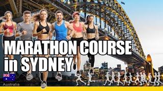 Marathon course at Sydney  Marathon