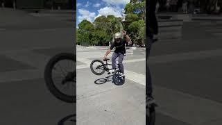 BMX freestyle.  #shorts #short #bmx