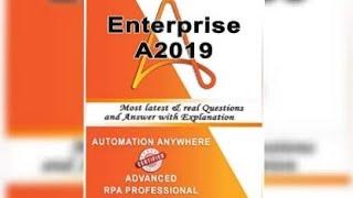 Automation Anywhere a360 Advanced Professional RPA Certification 2024 #automationanywhere #a360