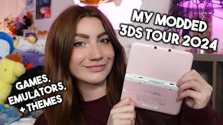 What's on my Modded 3DS LL? | Games, Emulators, & Custom 3DS Themes | 2024 