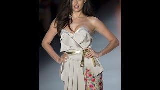 Irina Shayk sizzles in two revealing layered dresses as she models at Sao Paolo Fashion Week