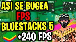   BLUESTACKS 5 ASÍ PUDE BUGEAR FPS  FREE FIRE  #javaff  msi,bluestacks 5 +240 FPS