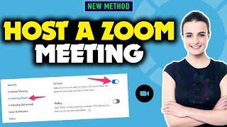 How to host a zoom meeting 2025 (Quick & Easy)