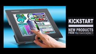 C-more HMI Touch Panel New EA9 Series KickStart at AutomationDirect