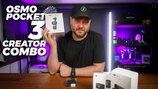 DJI Osmo Pocket 3 Creator Combo Unboxing | Plus DJI Mic 2 Add On