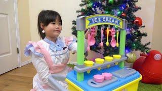 penjual es krim jualan mainan アイス屋さんに来たのにお金が足りない‼⁉ ice cream shop pretend play food toys