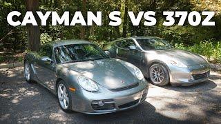 Porsche Cayman S vs. Nissan 370z | The $25,000 Sports Car POV Comparison!