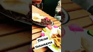 Syrina Shawarma || Eat with honey Bhai & Mamo jan  || #mirzamunib #youtubeshorts #viral #video